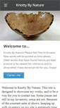 Mobile Screenshot of knottybynature.net